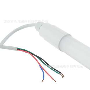 LED全彩RGB防水灯管 DM512控制 可编程t8灯管 户外艺术装饰灯管