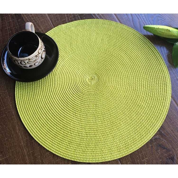 圆编织餐垫北欧式经典西餐垫隔热垫餐具垫盘子隔热PP防水防油简约,餐饮具,餐垫,淘宝优惠券,粉丝福利购,淘宝优惠卷