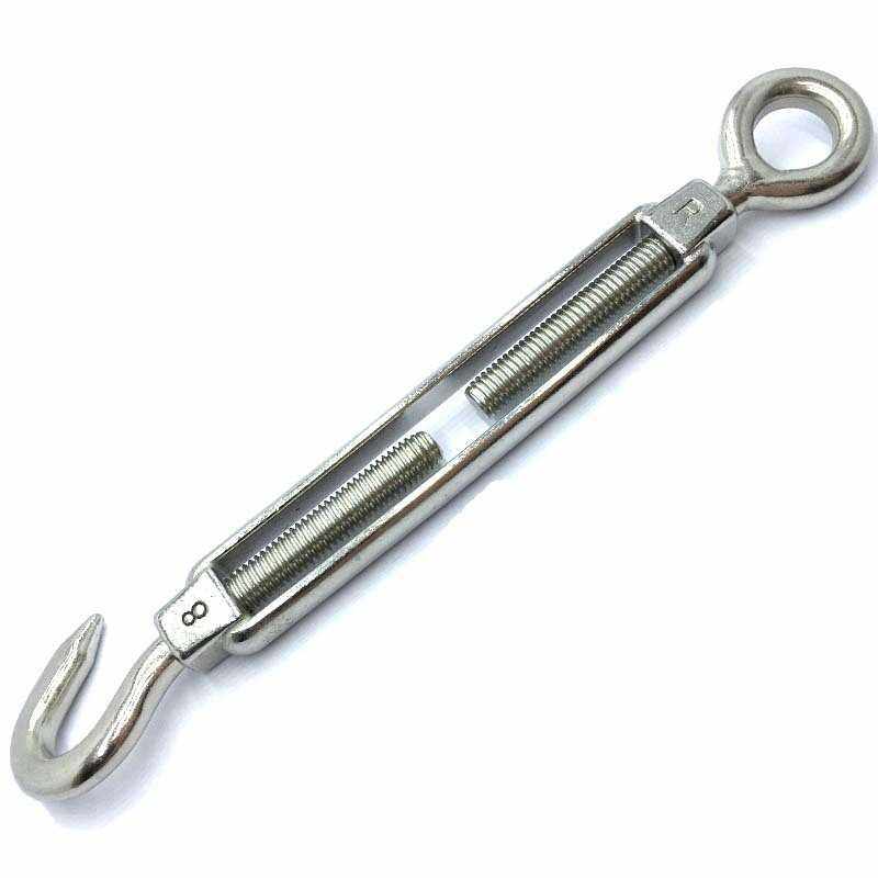 304不锈钢开体花兰螺丝 花篮螺丝 钢丝绳收紧拉紧器M4-M24,五金/工具,螺栓,淘宝优惠券,粉丝福利购,淘宝优惠卷