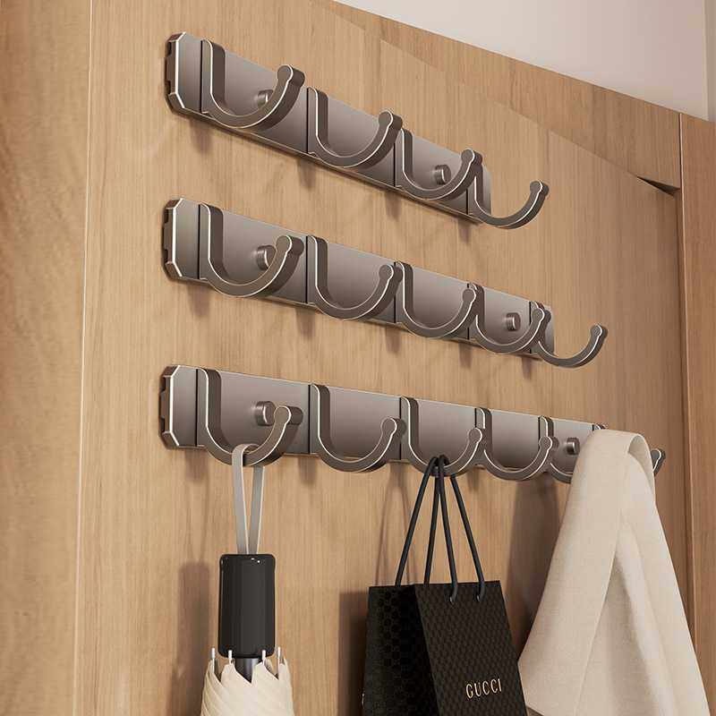 免打孔卫生间衣帽挂钩壁挂式厨卫墙上强力粘钩浴室太空铝门后挂钩,基础建材,挂衣钩,淘宝优惠券,粉丝福利购,淘宝优惠卷