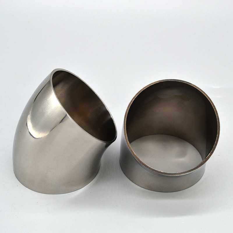 304卫生级不锈钢焊接弯头45度抛光亮面排气JP柜弯头接头135度汽配,基础建材,弯头,淘宝优惠券,粉丝福利购,淘宝优惠卷