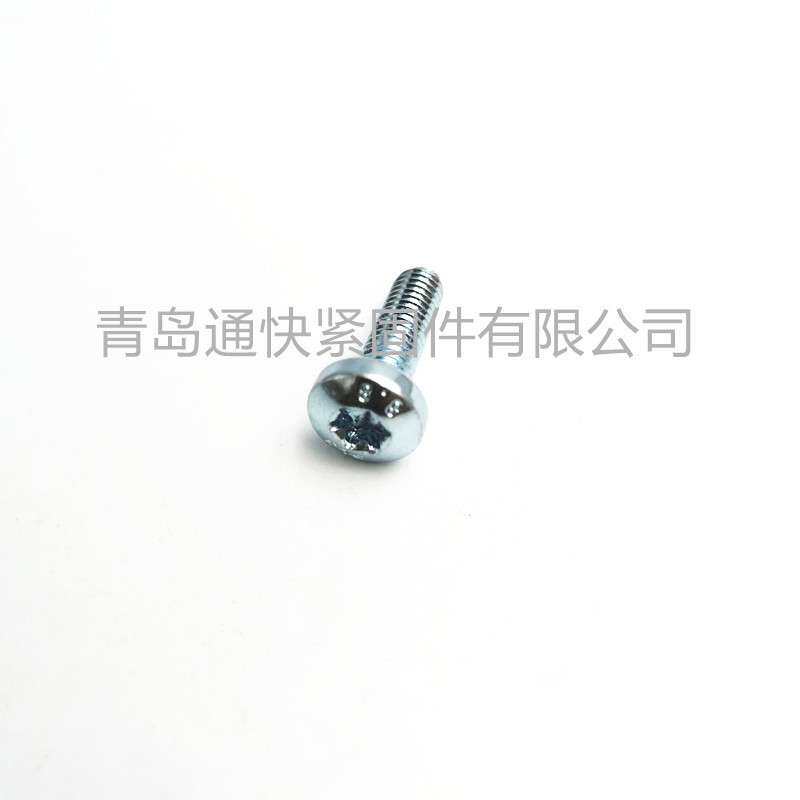 ISO 14583梅花槽盘头螺钉 镀锌 达克罗 久美特 内梅花槽圆头螺丝