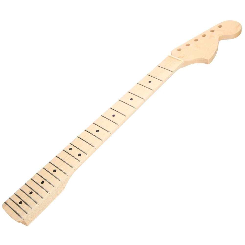 琴颈 22品 枫木指板电吉他琴颈柄for Fender ST Strat 不带背中线