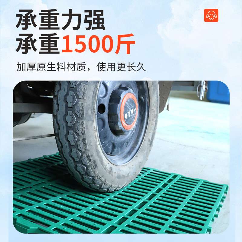 羊用漏粪板塑料养羊竹床板养羊接粪羊圈羊棚羊舍栏漏缝板养殖