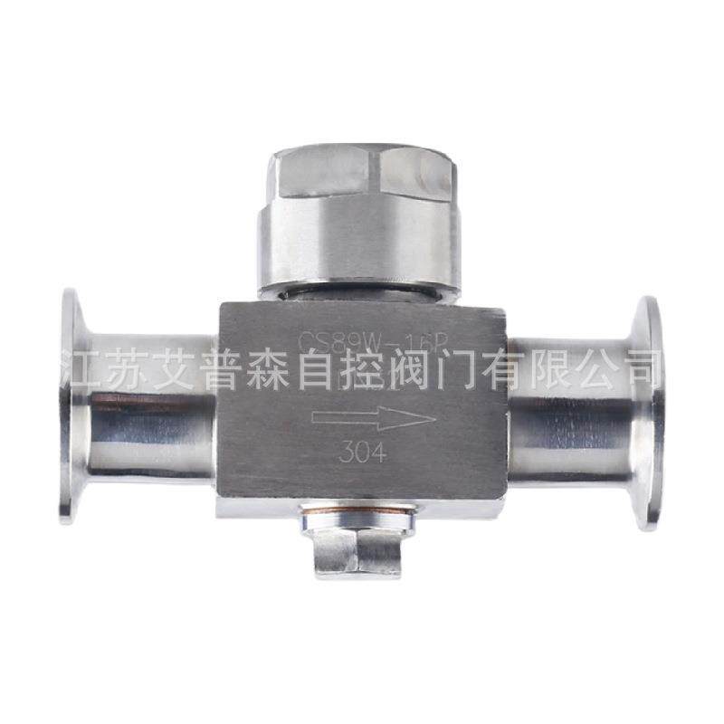 卫生级快装疏水阀CS89W-16P不锈钢卫生级圆盘式快装疏水阀