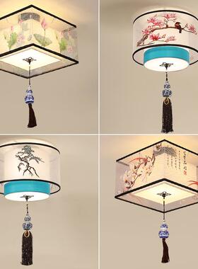 过道灯新中式吸顶灯走廊灯创意灯玄关LED灯具灯饰现代简约阳台灯