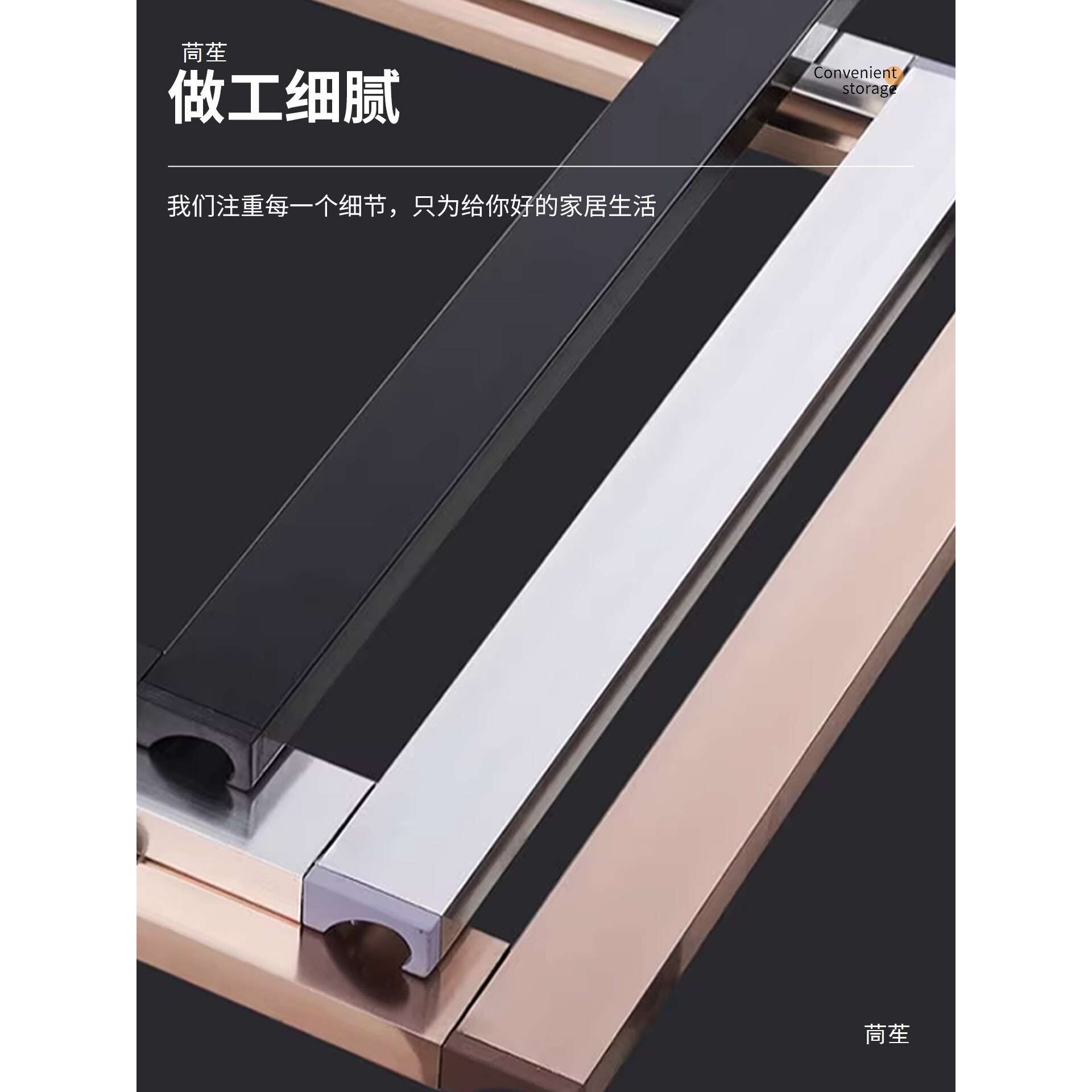 厨房橱柜门自装带框免打孔灶台晶钢门钢化玻璃铝合金门板石英石中