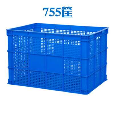 厂家 塑料周转筐大号755筐服装厂蔬菜水果储物收纳快递一米筐