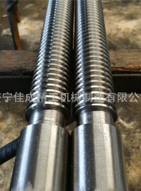 精密机床丝杆梯形矩形方牙丝杠大螺距正反牙传动升降Tr50Tr60