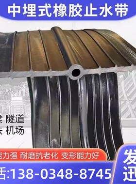 北京橡胶止水带中埋式背膜式钢边式橡胶止水带建筑外贴651国标止