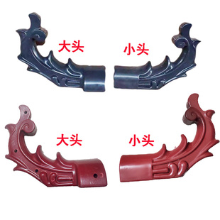 树脂瓦配件翘角凉亭仿古塑料瓦翘脚祥云造型配件屋顶装饰飞檐挑檐