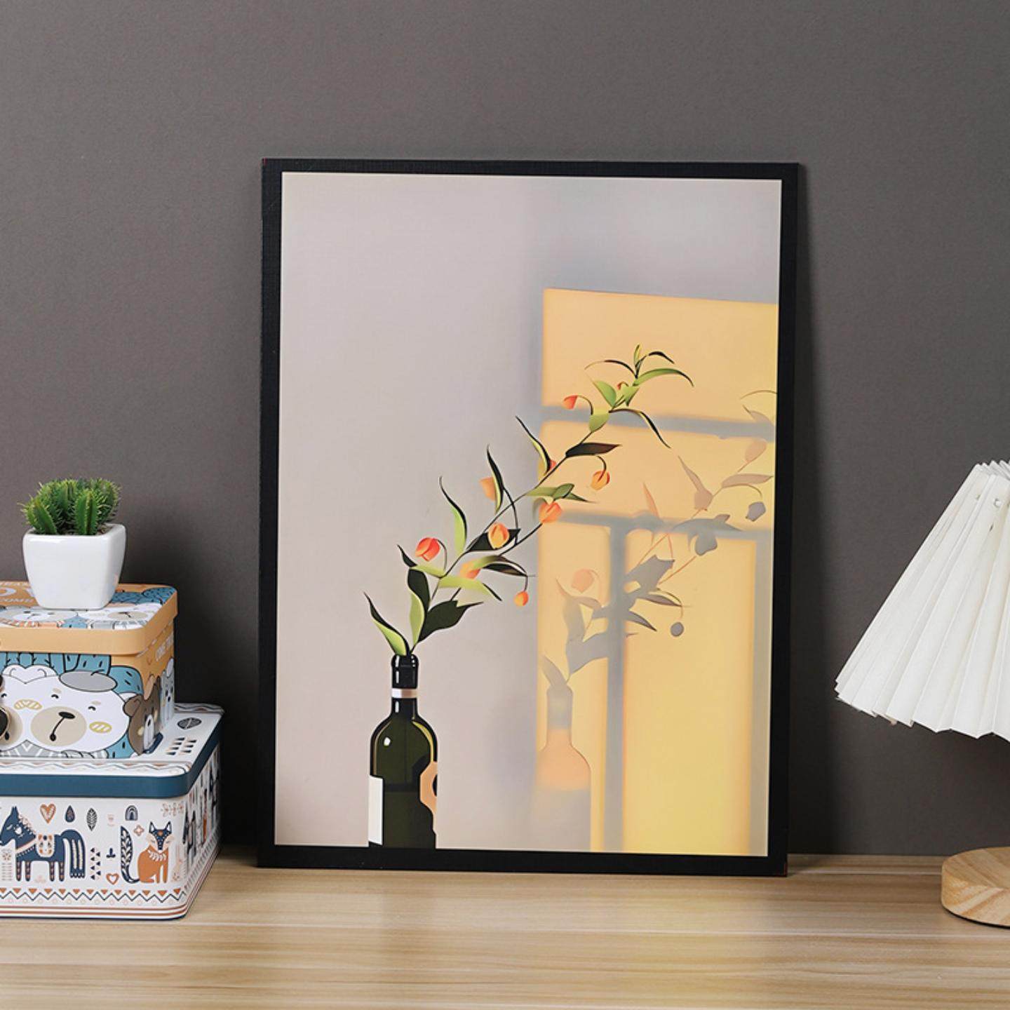 北欧简约画框装饰画家居餐厅酒吧咖啡馆壁饰拍摄背景玄关桌画摆件,家居饰品,桌面摆台画,淘宝优惠券,粉丝福利购,淘宝优惠卷