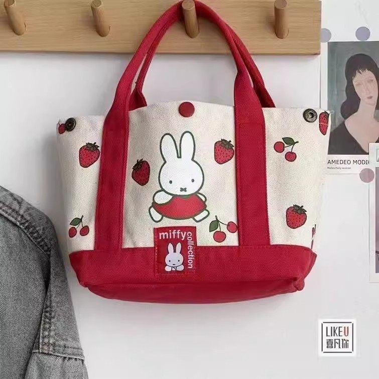 新款卡通兔子刺绣加厚帆布手提袋多口袋单肩包宝妈外出手拎包,箱包皮具/热销女包/男包,手拿包,淘宝优惠券,粉丝福利购,淘宝优惠卷