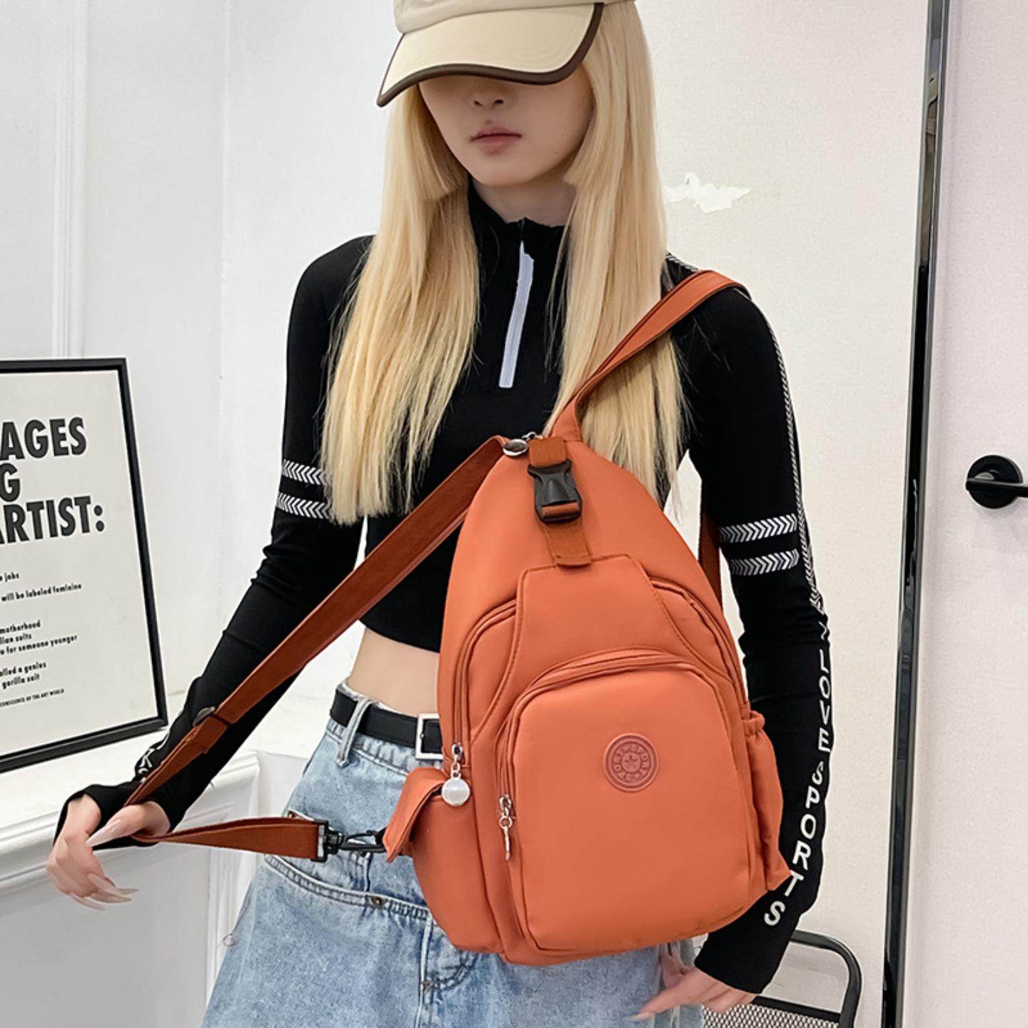 女士胸包户外旅行百搭新款多功能休闲大容量挎包轻便多用双肩背包,箱包皮具/热销女包/男包,双肩背包,淘宝优惠券,粉丝福利购,淘宝优惠卷