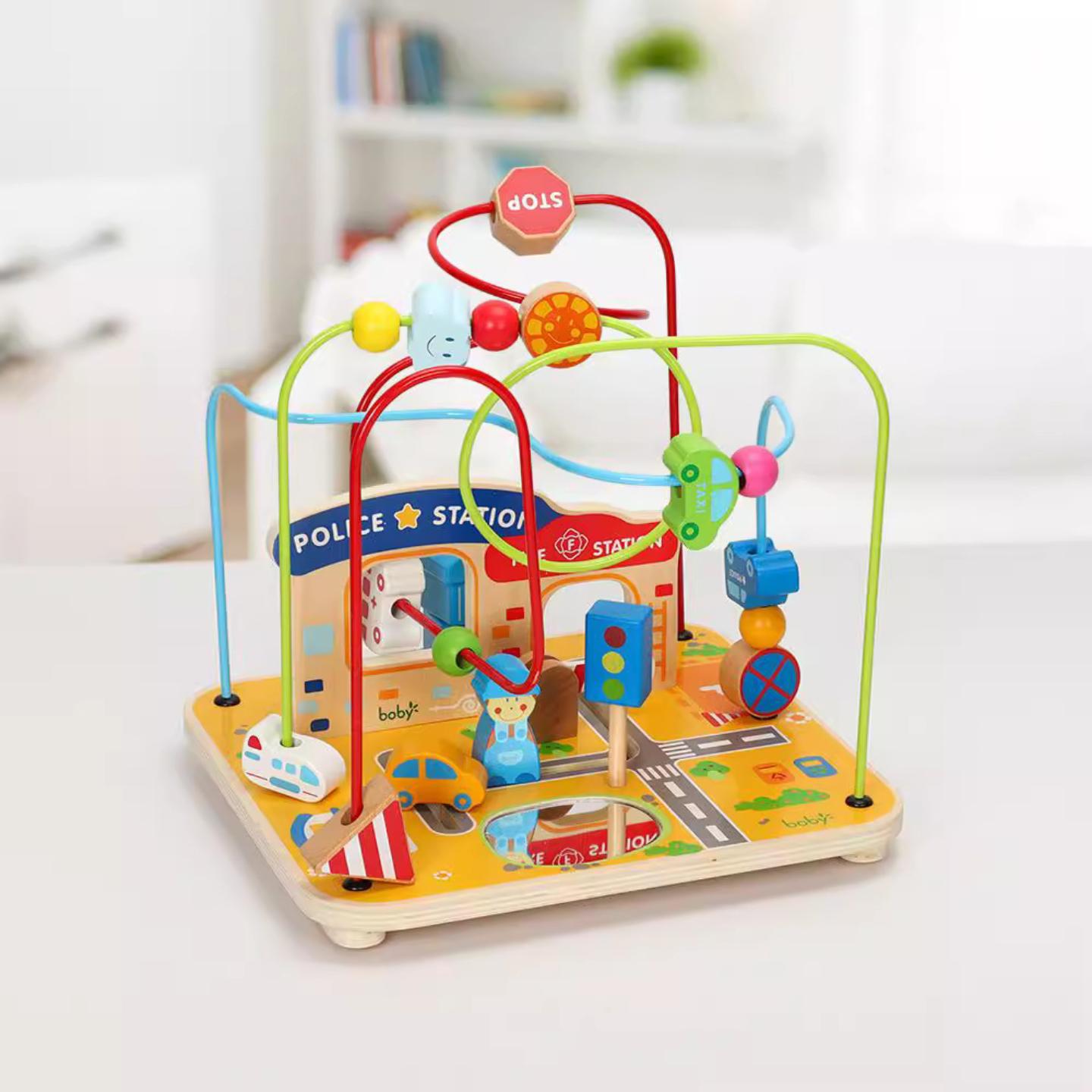 boby绕珠串珠大号益智玩具