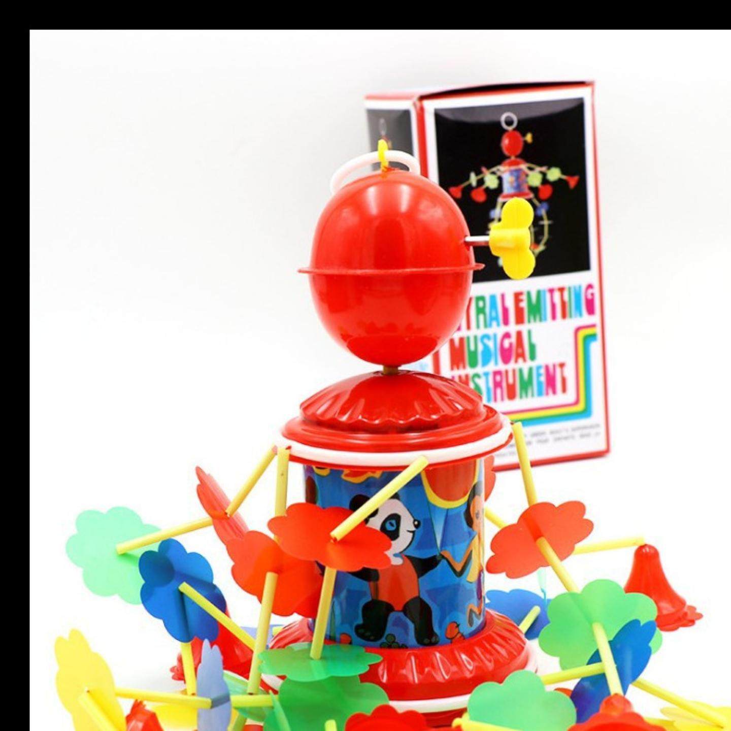 热卖婴儿床铃旋转发条玩具