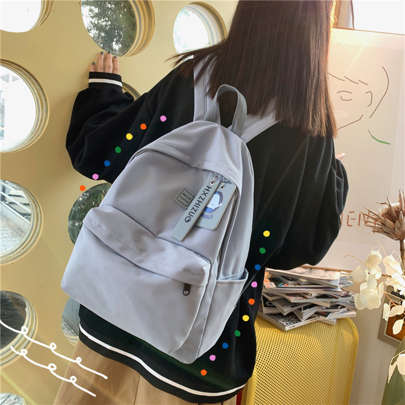 书包上学女新款韩版高中生大学生双肩背包
