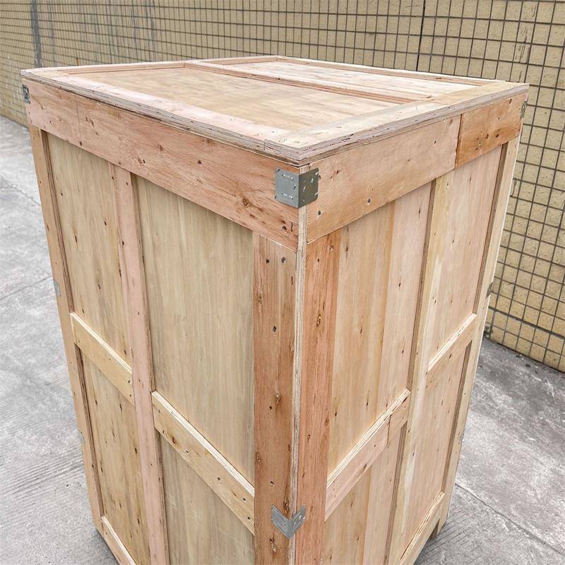 工厂物实木周转箱/免熏防撞出口实箱蒸仓流储货物包装木木箱