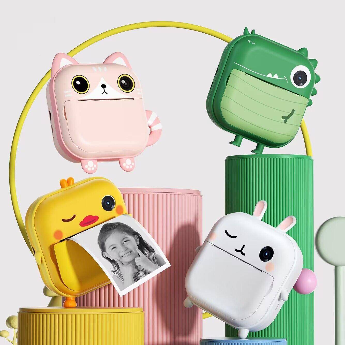 新款Q5拍得inip立rin跨境Q5拍ter数码相机m迷打印你机小孩高清打