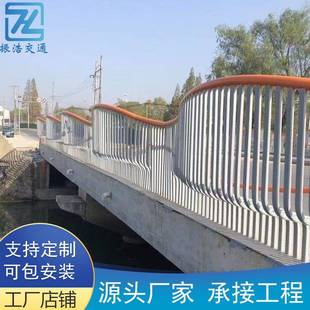 不锈钢复合边管桥防梁防水撞护栏无品牌/景观河道护栏库河池塘护