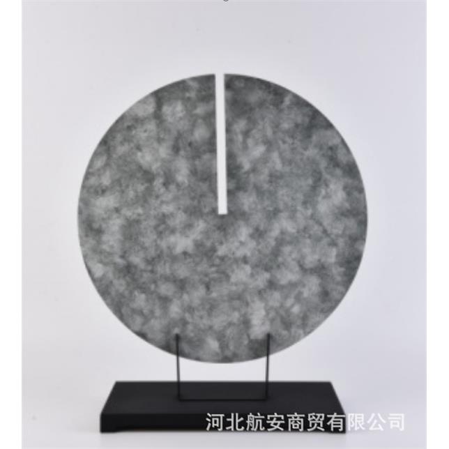 现代桌约创意屏摆件样板风房售楼处面玄关电视柜软简装TOZ饰品工