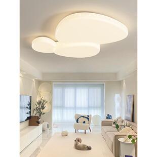 客代厅灯主灯奶油风202年新5款吸广顶781灯现简约大气卧室东中山