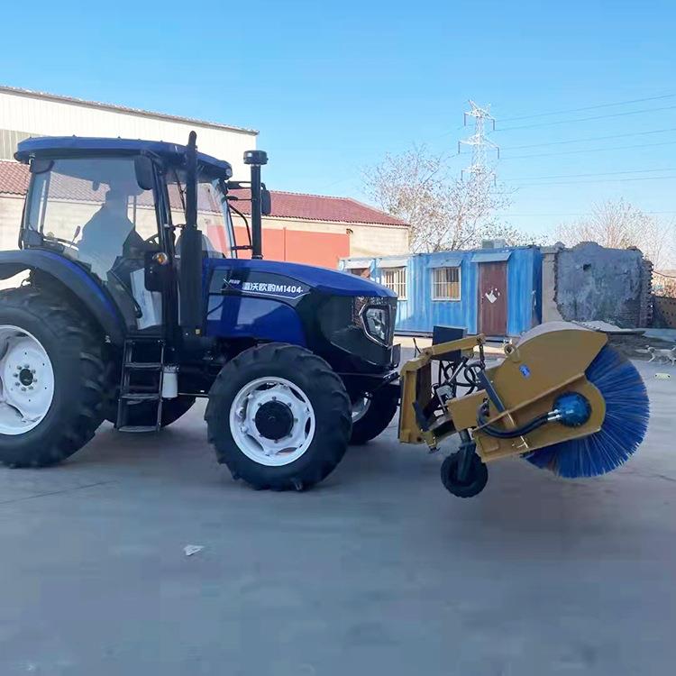 载式推雪铲除滚刷市雪政道路铲车除雪铲型抛426雪车机可大拆卸扫