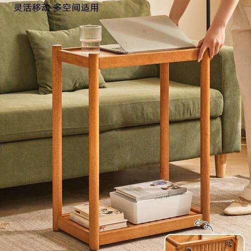 全实木可茶移动几几几沙发边桌无品牌/实边木小户型边柜客角厅花