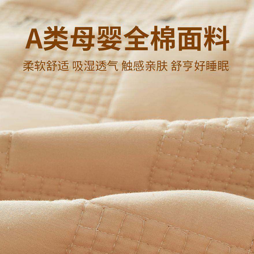 A类全棉夹床笠罩梦单件纯棉加厚棉床单套席罩思床垫保other护2024