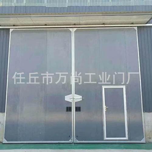 工业推拉门电动工业推门拉拉门动平移仓电库推1门工业推拉门