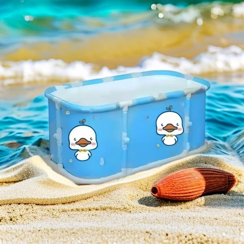 折澡叠泡澡浴桶双人泡桶洗儿澡童洗澡桶001家用保温浴桶