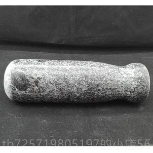 高档包邮大捣号抛光家子用青石捣蒜蒜器锤子蒜臼石臼蒜泥器碎器捣