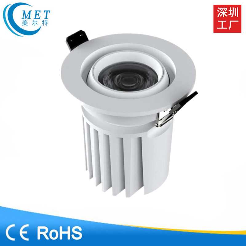 厂家直销 新款牛眼COB射灯 开孔95mm32W 开孔115mm50W 工装射灯