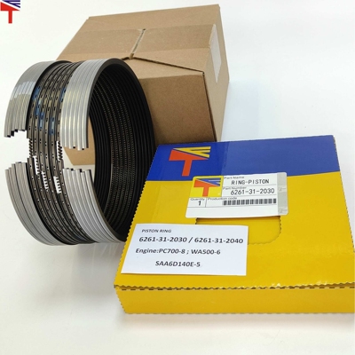 6261-31-2030活塞环适用于挖掘机PC600-8/650-8 S6D140发动机配件