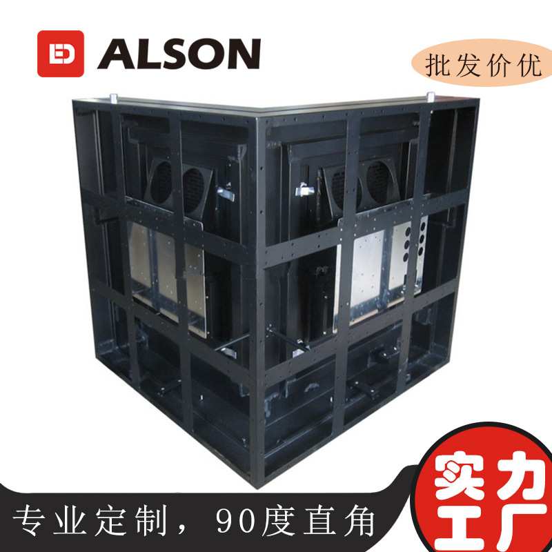 全彩色户外LED显示屏P6防水LED电子显示屏直角屏广告牌