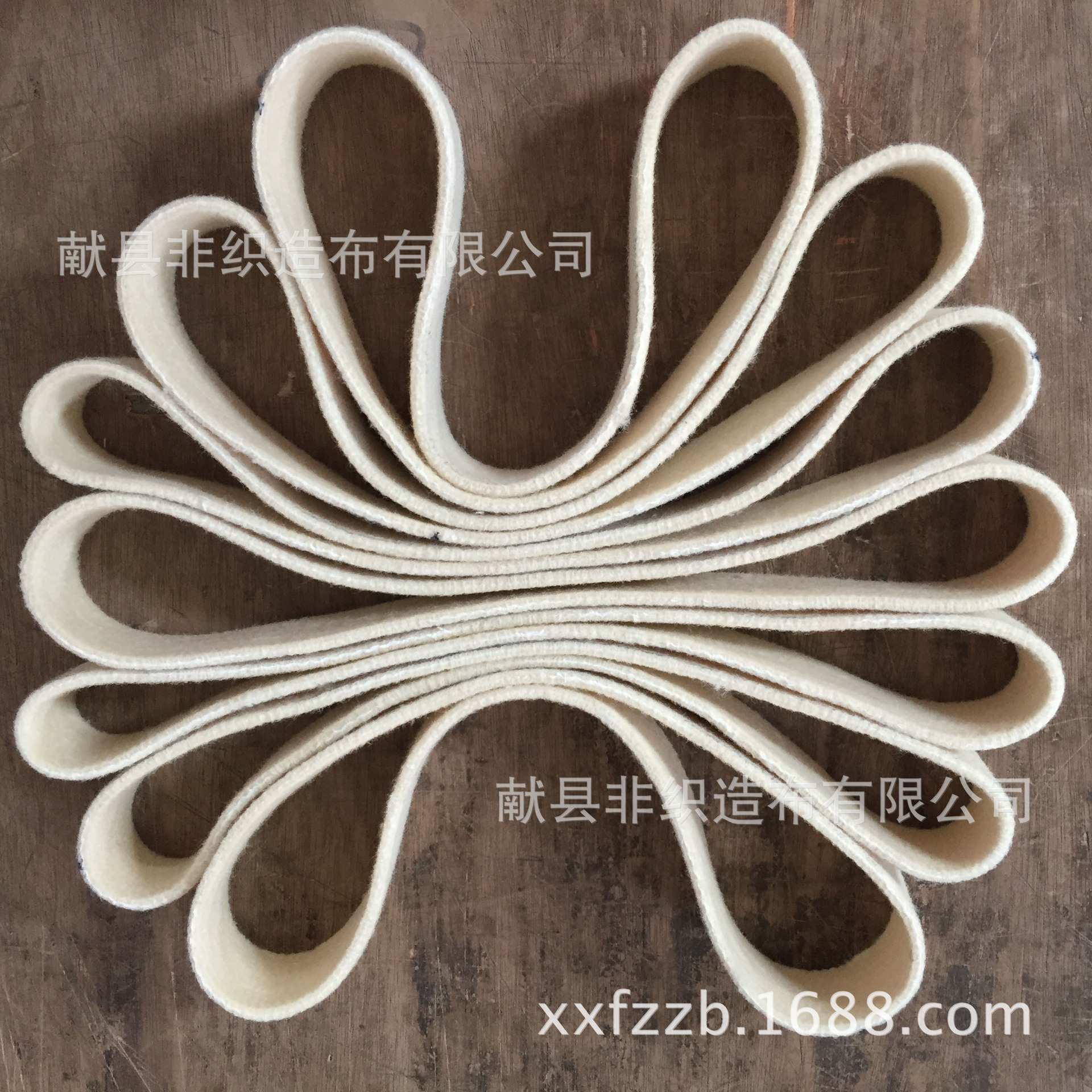 镜面抛光机械上蜡用环形无缝毛毡带 不锈钢抛光带 羊毛抛光带包邮
