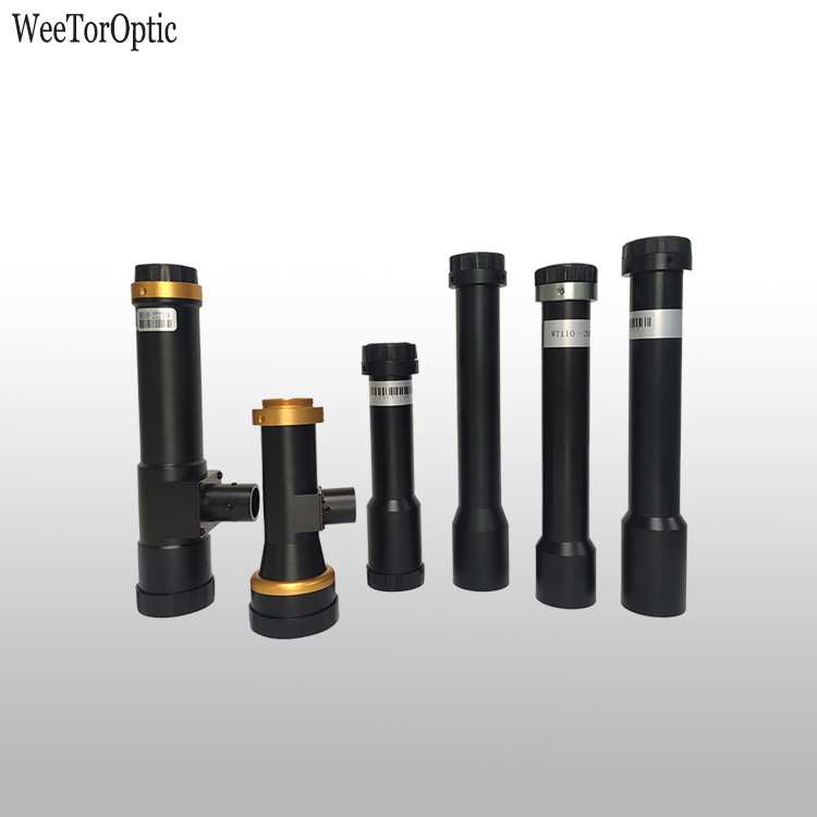 厂家直销110mm工作距离远心镜头 各种倍数景深0.3-8.0倍