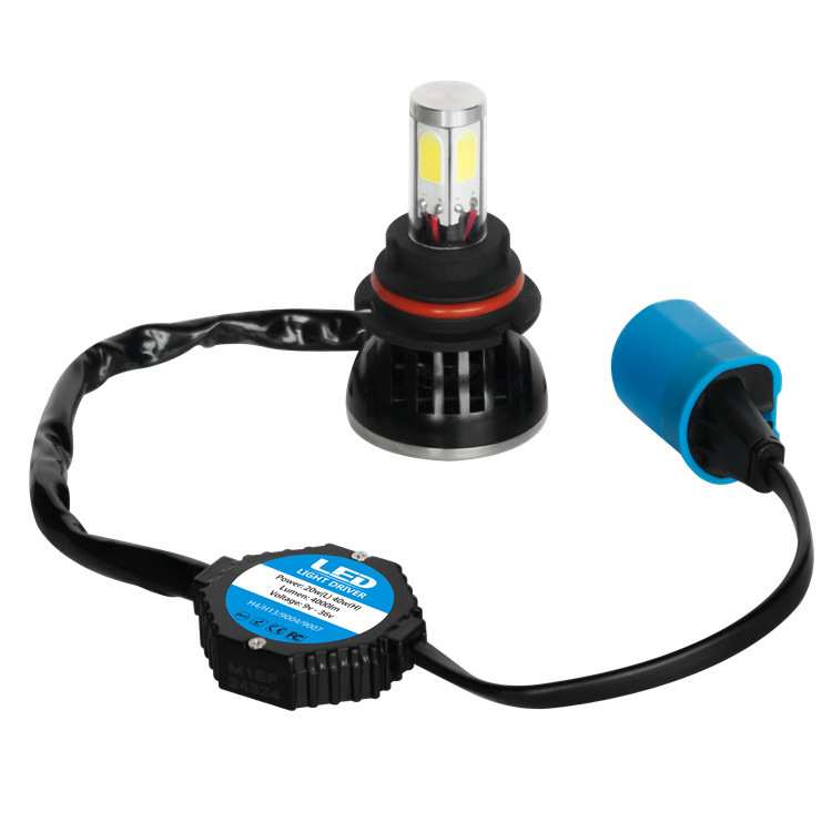 2个G5汽车LED大灯30W 3200LM 9004汽车LED大灯聚光灯泡改装前照灯