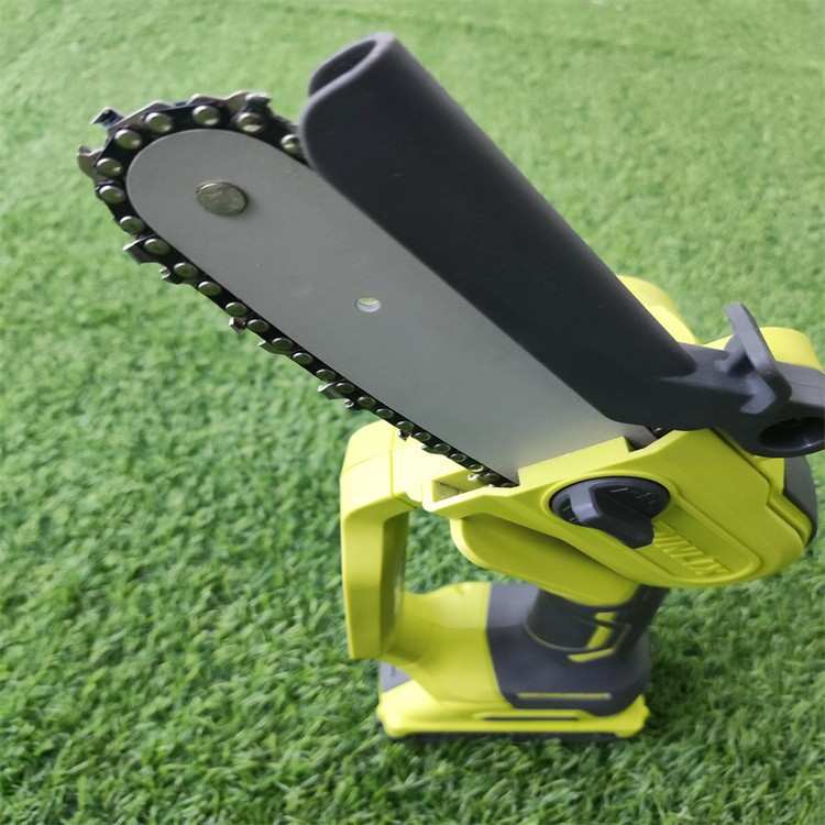 电锯家用小型手持充电式电动锯园林工具单手链据柴户外砍树伐锯木