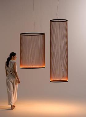 西班牙设计师楼梯吊灯别墅餐厅酒店loft公寓复式楼旋转楼梯间吊灯