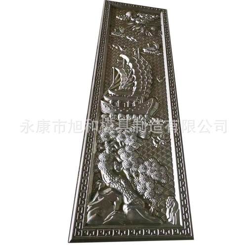 门花模具门面压 防盗门浮雕压花型模具五金模具