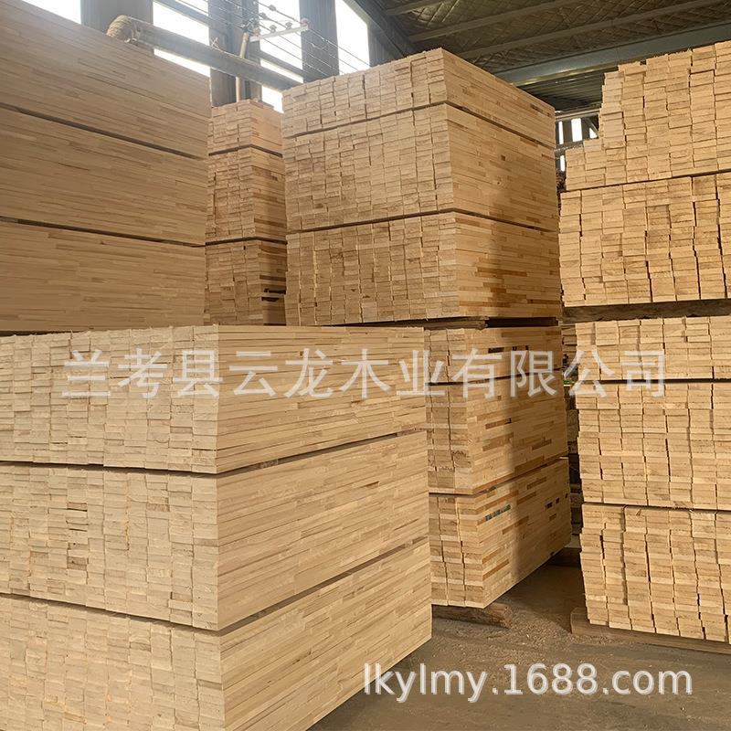 杨木拼板杨木直拼板斜拼家具橱柜装修板材书桌实木装修用板