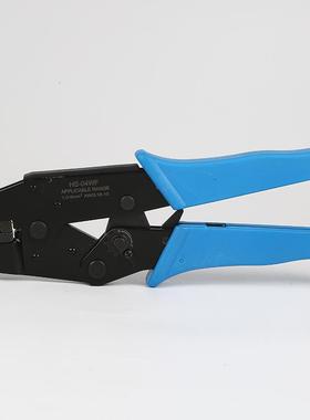沃玛工具HS-04WF冷压夹线棘轮式管状端子压线钳E型管端子压接工具