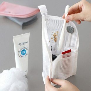 旅行化妆包立式化妆刷包笔筒牙刷收纳包防水洗漱包收纳袋