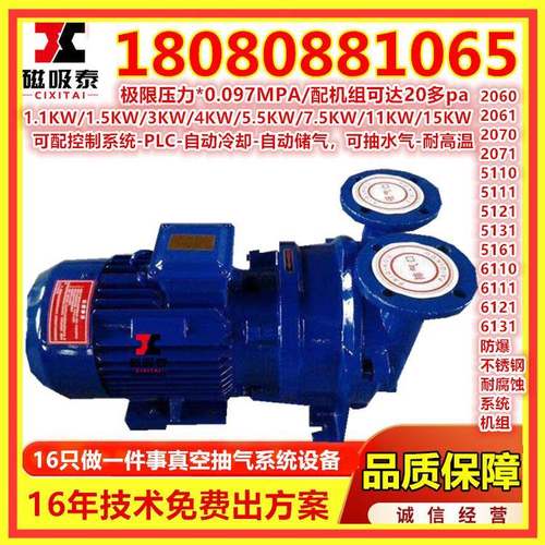 铜轮2BV511临132861水环真空泵沂水环叶循真空泵工作原理降水泵耐