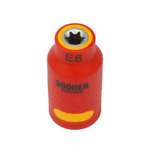 Booher宝363合3 8VDE绝缘梅花星型套筒扳手中飞e型套六角形8E