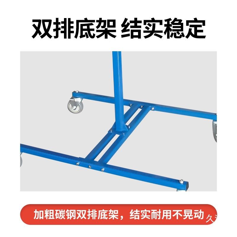 汽车维支修工具207架轮毂打磨喷漆轮胎收纳撑4S车间架工移动具