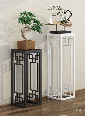 花架子客厅落地式花盆架子室HJZS内饰装中置式物架盆栽摆件新花架