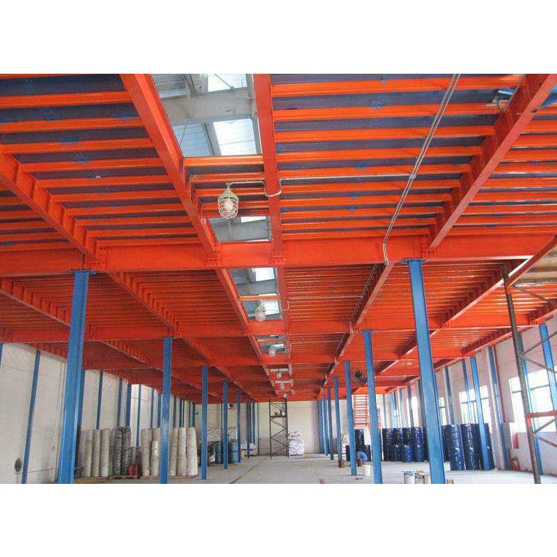 钢平台仓多层阁楼式隔层库储存夹763层货架楼梯建结构搭定制