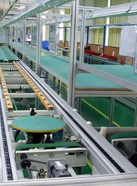 倍速DHN链流水动家电装生线产线节拍配式作业自化电子传送线